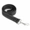 KCT Reflective Dog Lead 1.2m 4ft Black Nylon Strong Leash with Reflecting Stitching