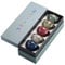 Lxuwbd 5pcs Ceramic Kung Fu Tea Set, Japanese Style Tea Cup, Yerba Mate Tea Set, 3.5 oz Capacity, Modern Design, Reusable, Five Colors in a Group, Glossy Finish