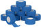 SEADESKY 12 Roll Self Adherent Cohesive Bandages 2.5cm X 4.5m Elastic Sports Tape for Finger Wrist Self Adhesive Bandage Pet Vet Wrap for Cat Dog (Blue)