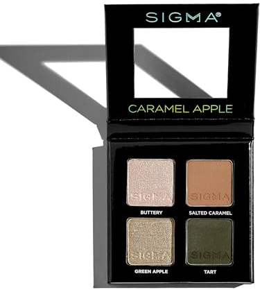 Eyeshadow Quad – Caramel Apple by SIGMA for Women – 0,14 oz Eye Shadow