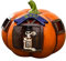 BYNYXI Leuchtende kürbis Lichter, Halloween Deko Kürbis Beleuchtet Nachtlicht Batteriebetriebene Lampe Kürbis Skull Deko LED Herbst Dekoration Kleine Kürbisse Deko Kürbis Halloween Kürbis Herbstdeko