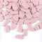 BTMIEY Unregelmäßige Keramik-Mosaikfliesen, 500 g, 2–4 cm, Mosaiksteine für DIY-Mosaikherstellung, Handwerk, Hobby, Kunst, Heimwanddekoration, Rosa