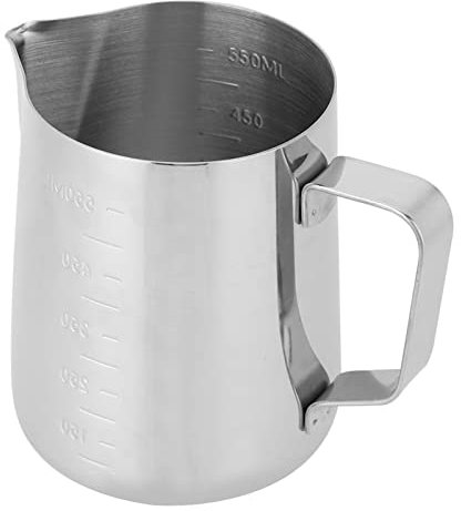 Rhino Krug Tassimo Milchkännchen Milchpads 12×12×9 Edelstahl Schäumer Cappuccino Milchkännchen Milchaufschäumkännchen Latte Art