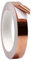 GSCLZ Alu Klebeband 20 Meter einseitiges leitfähiges Kupferfolienband, selbstklebendes EMI-Abschirmungsband, hitzebeständig, 2 mm, 3 mm, 4 mm, 5 mm, 6 mm, 8 mm, 10 mm Aluminium Klebeband (Size : 5mm)