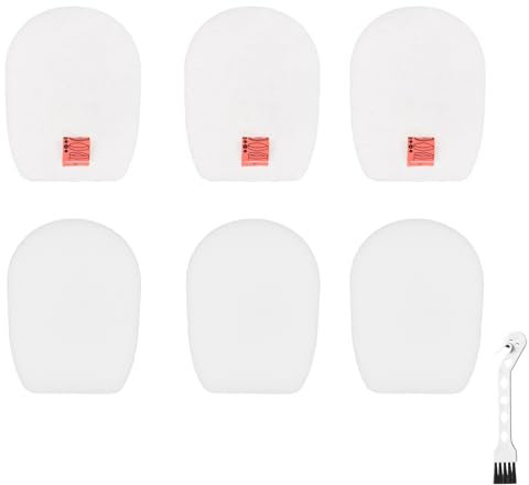 Luabue IZ300UKT Filters for Shark IZ300, IZ300UK, IZ300UKT, IZ320 IZ320UK, IZ320UKT Anti Hair Wrap Cordless Vacuum Cleaners, 3 Felt & Foam Filters & Cleaning Brush