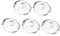 LIFKOME 20pièces Porte-nom Diamant Imitation Supports De Table Transparent pour Mariage Décorations De Fête Et Événements
