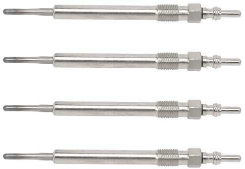 Taesayl 4 Stück Glühkerze Glow Plug GLP194 für A1 A3 A4 A5 A6 A7 A8 Q2 Q3 Q5 Q7 0250403009 03L963619B