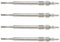 Taesayl 4 Stück Glühkerze Glow Plug GLP194 für A1 A3 A4 A5 A6 A7 A8 Q2 Q3 Q5 Q7 0250403009 03L963619B