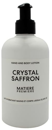 Hand and Body Lotion - Crystal Saffron by Matiere Premiere for Unisex - 10.14 oz Body Lotion