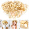 Schleierkraut Getrocknet,15cm Trockenblumen Schleierkraut Trockenblumen zum Basteln,Trockenblumenstrauß Trockenblumen Deko für DIY, Hochzeitsdeko Brautsträuße , Wohnkultu,Haarschmuck