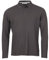 Calvin Klein Mens Long Sleeve Stretch Campus Polo Shirt - Charcoal - XXXXXL
