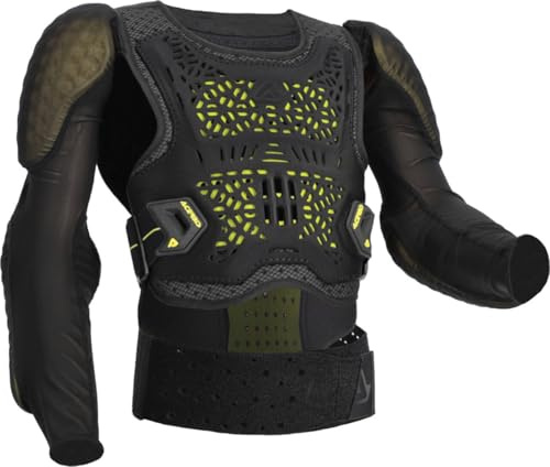 Acerbis Plasma Kids Protective Jacket, Black/White, S/M