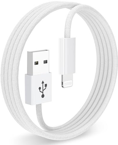 iPhone Ladekabel Apple Ladekabel 0.3M 1FT, Lightning Kabel MFi-Zertifiziert iPhone Kabel Schnellladekabel für iPhone 14 13 12 11 Pro/Pro Max/Mini, XR XS Max X, 8 7 6 6s Plus