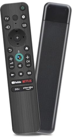 Télécommande, Télécommande RMF-TX800U/P pour Téléviseur Bravia avec Commande Vocale, Télécommande pour Téléviseur Séries XR/XBR/KD/K(RMF-TX900U)