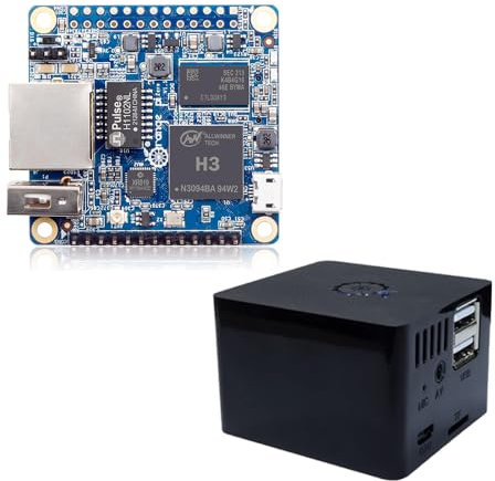 Orange Pi Zero LTS H3 512MB Quad-Core Open-Source Mini Computer Board, Supporto Android, Ubuntu, Debian Image (scheda + custodia)