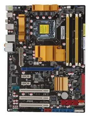 motherboard Fit For ASUS P5Q LGA 775 DDR2 RAM 16GB USB2.0 SATA2 P45 NON-integrated Desktop Motherboard