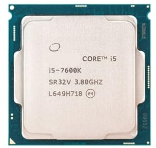 Processore CPU Core i5 7600K 3,8GHz Quad-Core Quad-Thread 6M 91W LGA 1151