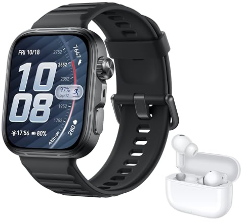 HUAWEI Watch FIT 5 Pro Smartwatch Negro + FreeBuds SE 4 Beige, GPS, ECG | 1,92 Pantalla de Cristal de Zafiro, 3000Nits, Pago NFC,Deporte al Aire Libre,Monitorización de Salud,10 Días Autonomía, 5ATM