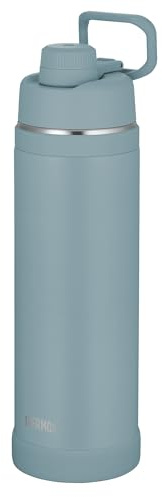 THERMOS ULTRALIGHT MAX Isolierflasche 1,50 l, 24 h kalt, tourmaline mat | 12 h heiß, ultraleicht, absolut dicht, Edelstahl-Trinkflasche mit Tragegriff, für Sport, Outdoor & Reisen, hellblau