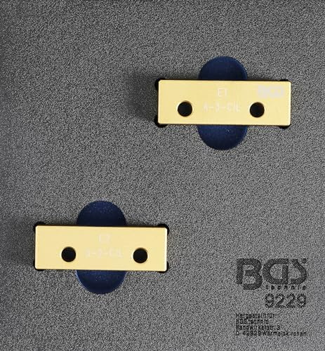 BGS 9229 | Werkstattwageneinlage 1/6: Nockenwellen-Arretierwerkzeug-Satz | für Lancia 2.4 20V | 5-Zylinder bis Bj. 1996 | für Einlass- und Auslassnocken