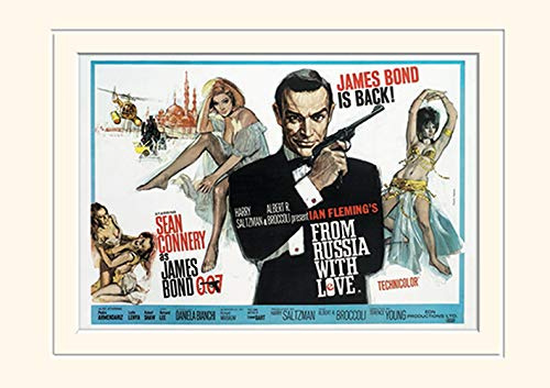 James Bond 'from Russia with Love 1' montiert Drucken,30 x 40 cm