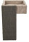 TRIXIE Cama Estanterías, Superficie Rascadora, 33 × 48 × 37 cm, Gris claro, Gato
