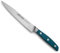 Arcos Brooklyn - Cuchillo de Lenguado Cuchillo para Pescado - Acero Inoxidable Forjado NITRUM 170 mm - Mango Micarta Color Azul (Filo Seda)