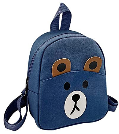 X-Labor Bär Kinderrucksack mit Brustgurt Antiverlust Sicherheitsgurt mit Leine 1-3 Jahr Babyrucksack Kleinkinder Mädchen Jungen hellblau