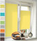 Vkele Plissee ohne Bohren Klemmfix – Faltrollo Jalousie Gel 90x120cm(BxH), Lichtdurchlässig & Blickdicht, Sonnenschutz & Sichtschutz, Easyfix Rollo für Fenster & Tür