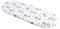 Medi Partners Baby Spannbettlaken Kinderwagen Laken 86x40 Bettlaken Stubenwagen - 100% Baumwolle Fitted Sheet für Beistellbett Babybett Bezug (Teddybär mit hellblauen)