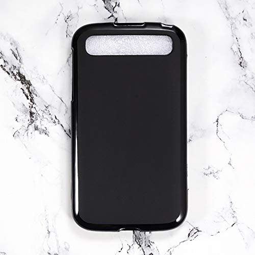 TPU Handyhülle Kompatibel mit SchwarzBerry Classic, Stoßfeste Weiche Schutzhülle mit Präzisen Aussparungen und Kratzfestem, Schlankem Design (Black)