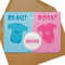 stylebutton design your own Rubbelkarte Baby, Schwangerschaft Blau oder Rosa? Junge oder Mädchen? Rubbellos Grußkarten (Blau oder Rosa: Mädchen)