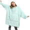 Catalonia Classy felpa con cappuccio oversize, felpa coperta gigante con Ampia Tasca Frontale, coperta con maniche, felpa oversize pile, Regalo per adulti, donna, adolescenti, fidanzata, moglie
