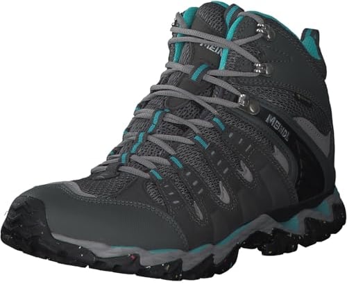 Meindl Respond Lady Mid II GTX Walking Boots - Anthracite/Turquoise UK 6.5