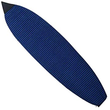 Perfeclan Surfboard Socken Cover mit gepolsterter Nase und Tasche UV-Schutz Schutzhülle Sleeve Bag Stretch für Funboard Hardboard Surf Longboard, 8.0ft