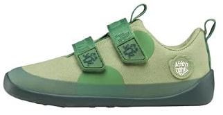 Affenzahn Halbschuh Baumwolle Lucky | Vegan, flexibel und rutschfest mit Klettverschluss, ideal für den Sommer und erhältlich in den Größen 21 bis 35
