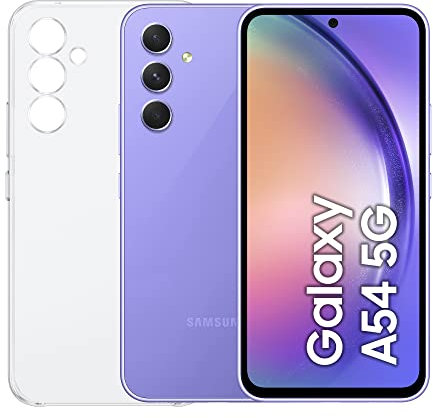 SAMSUNG Galaxy A54 5G SM-A546B/DS Dual Hybrid SIM Exyonos 1380 Android Smartphone, pantalla AMOLED dinámica de 6.4 pulgadas, batería de 5000 mAh, 256 GB/8 GB, modelo EU/UK versión internacional
