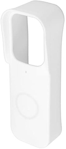 Cover Compatible with Blink A363,Doorbell Rain Cover, Weatherproof Protective Silicone Doorbell Case Skin,Doorbell Weather-Blocking Cover Glare Sun Shade Protection(White)