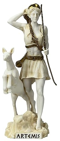 Artemis Diana Griechische römische Göttin Statue Skulptur Figur 34 cm