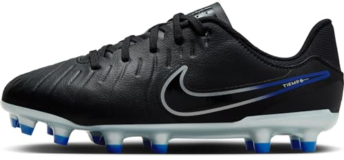 Nike DV4348-040 Nike JR Tiempo Legend 10 Academy Black/Chrome-Hyper ROYAL Herren Black/Chrome-Hyper ROYAL EU 33.5