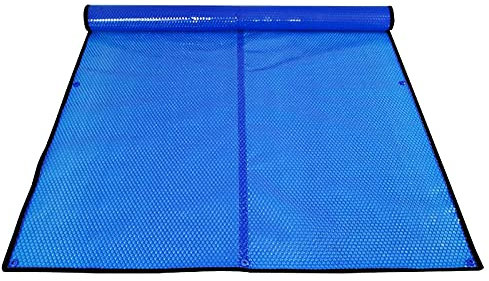 Pool Solarabdeckplane,Solarplane Extra lange, rechteckige Pool-Abdeckung, für Sicherheit und Kinderschutz und zur Vermeidung von Schmutz, Solar-Pool-Abdeckung, wärmespeichernde Decke für oberirdische