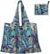 FenFang Borsa Spesa Pieghevole Grande, Borsa Della Spesa Riutilizzabile, Sacchetti per la Spesa Frutta di Stoffa, Borsa Shopper Tessuto, Shopping Tote Bag Ecologiche Lavabili, 56 X 67 cm (Blu)