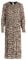 Betty Barclay Damen Plisseekleid Langarm Beige/Grau,36