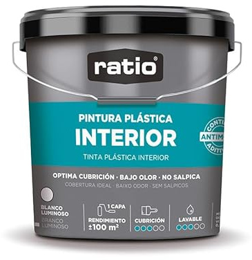 RATIO Pintura plástica Interior 15l