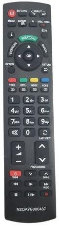 N2QAYB000487 Replaced Remote Control For Panasonic Smart LED LCD TV N2QAYB000487