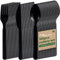 HAAGO PLA Cutlery - Eco-Friendly, Heavy Duty Cutlery for Parties, Weddings | Biodegradable, Compostable Cutlery Set (Black, 360 Pack)