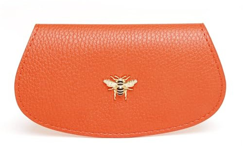 Alice Wheeler Bumble Bee Glasses Case (Orange)