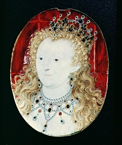 PSVDCTOO Vintage Malerei Poster Poster Bilder Miniatur von Königin Elizabeth I. von Nicholas Hilliard für Home Dekoration60x90cm