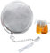 Colador de bolas de té, bola de té | Soporte de té de té suelto | Infusor de té con cadena, Filtros de té a granel, para té de acero inoxidable, Regalos para mujeres