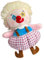 Dranng Lächelnde Clown-Figur,Lächelnde Clown-Puppe | Streich-Clown-Puppe,Clown-Plüschtier, Plüschtier in leuchtenden Farben zum Weihnachtsgeburtstag gefüllt